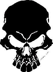 Skull Vinyl Decal Sticker 14