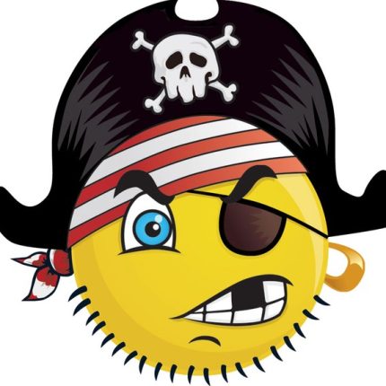 Smile Pirate Sticker 66