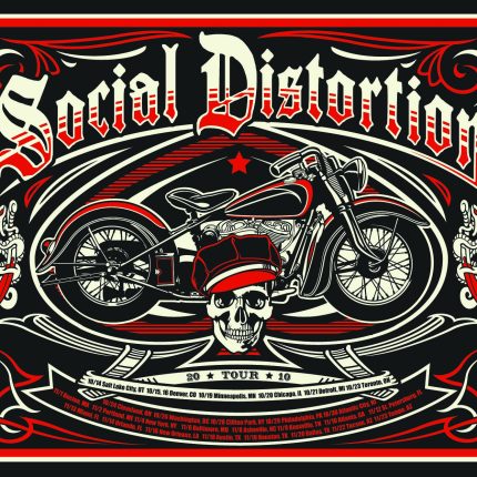 Social Distortion Sticker