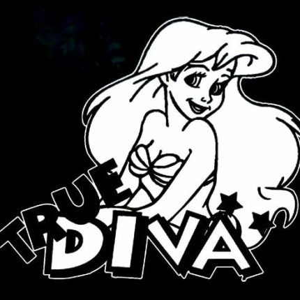 Ariel Decal True Diva