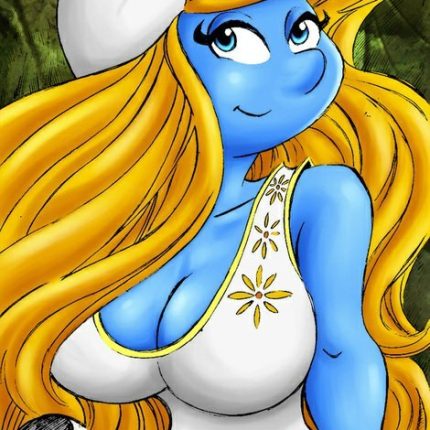 Smurfette Teenage Decal