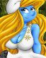 Smurfette Teenage Decal