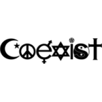 Coexist Decal