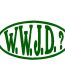 WWJD vinyl decal