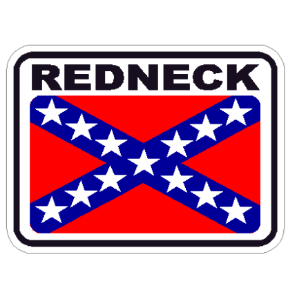 Redneck decal - 826E