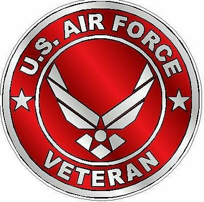 AIR FORCE VETERAN red