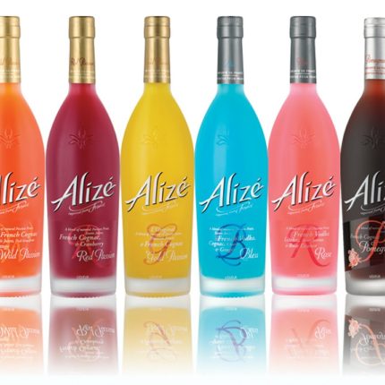 Alize Liqueur Bottles Rectangular Decal