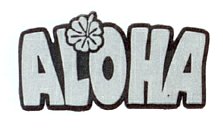 Aloha Chrome Emblem