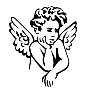Angel Baby Sticker 1
