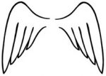 Angel Wings Decal 2