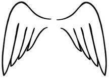 Angel Wings Decal 2