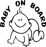 Baby on Boad Decal