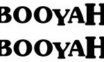 BOOYAH Die Cut Decal Set