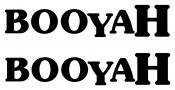 BOOYAH Die Cut Decal Set