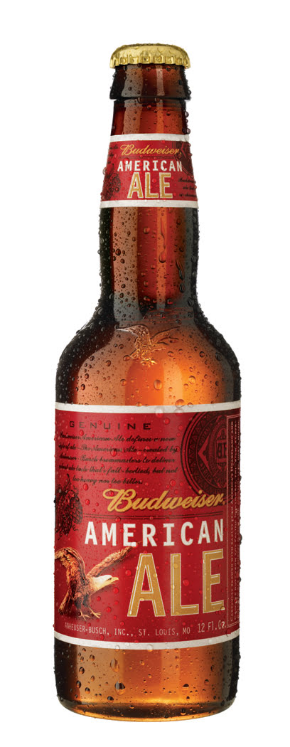 Budweiser American Ale Bottle Decal