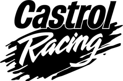 Castrol Racing Diecut Decal