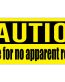caution i brake funny automotive sticker