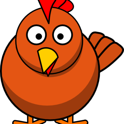 Chicken Color Decal