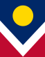 Colorado Denver City Flag Decal