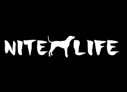 Coon Hunter Die Cut NITE LIFE Decal