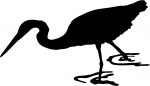 Crane Bird Birds Animal Animals Vinyl Decal Sticker