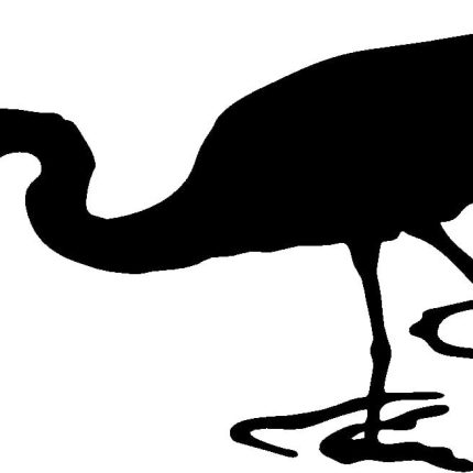 Crane Bird Birds Animal Animals Vinyl Decal Sticker