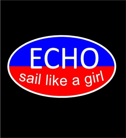 ECHO sail like a girl OVAL