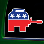 ELEPHANT GUN STICKER