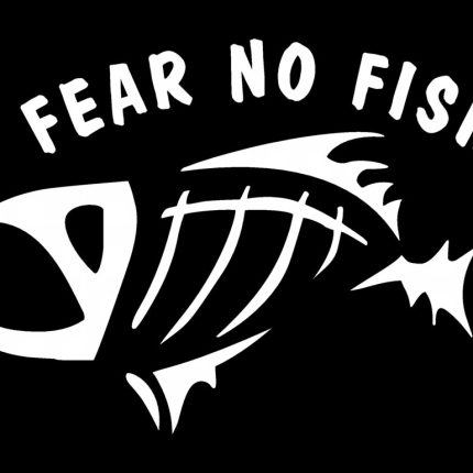 Fear No Fish Diecut Decal 3