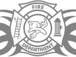 Fire Department Rear Window Decal