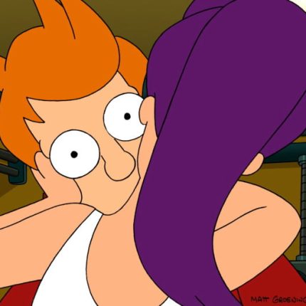 Futurama Fry and Leela