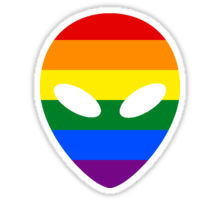 gay alien sticker
