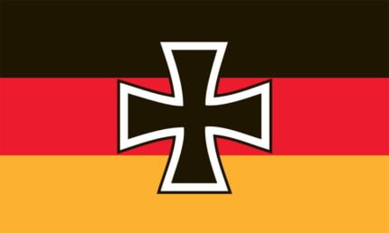 German Flag Sticker NAZI