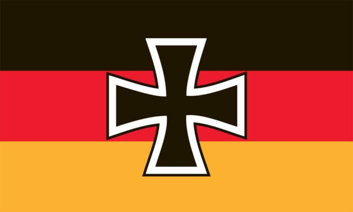 German Flag Sticker NAZI