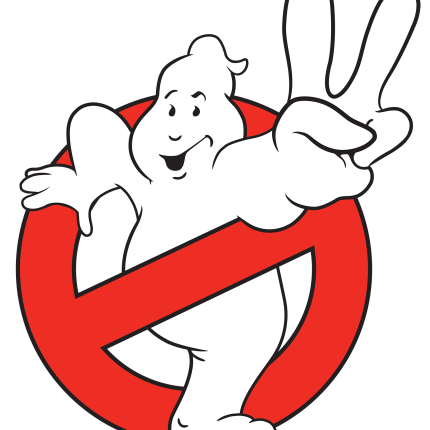 ghostbusters-2 logo sticker