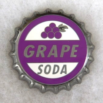 Grape Soda Bottle Cap