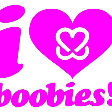 I Love Boobies Die Cut Decal