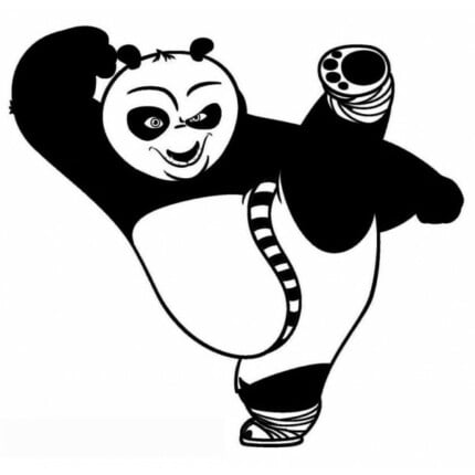 Kung Fu Panda Sticker