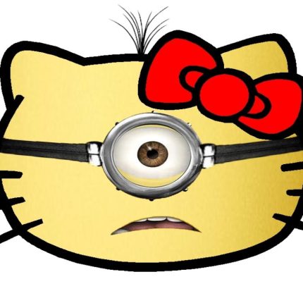 Minion Kitty Sticker 2