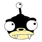 Nibbler Car Sticker Wall Decal 5