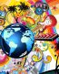 psychedelic art stickers wall decal 11