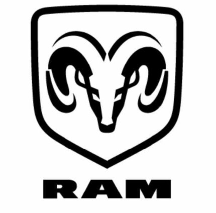 ram truck logo decal