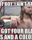 redneck not racist funny sticker