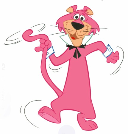 Snagglepuss Color Sticker