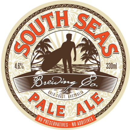 South Seas Beer Labels