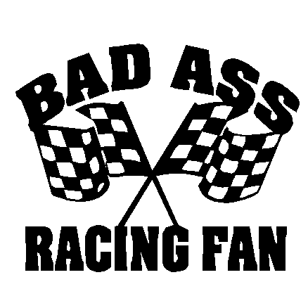 Bad Ass Race Fan decal