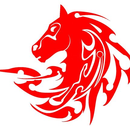 a vinyl horse car or wall decal 15