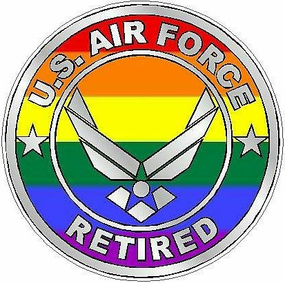 AIR FORCE RETIRED flag pride