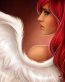 Angel Embodiment Fantasy Sticker