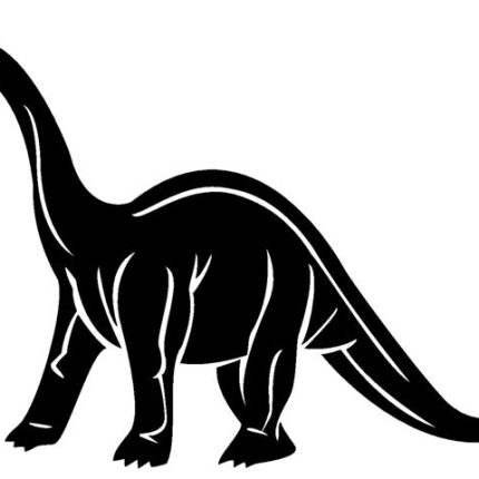 Apatosaurus Vinyl Car Decal